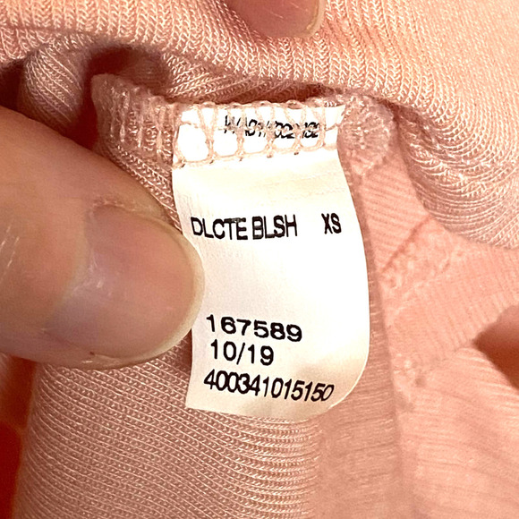 Apt. 9 Ribbed Blush Pink Shirt - Picture 4 of 4